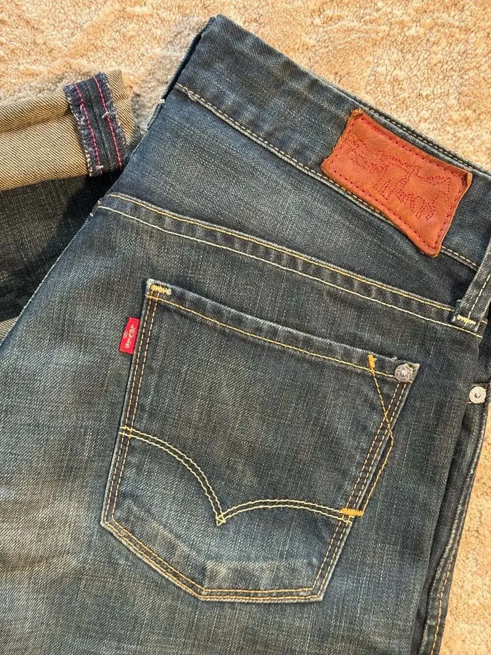 Levi's Red Collection Low Boot Cut Jeans Men's 31x32